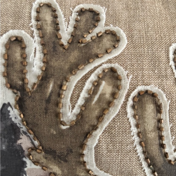 NWT Pottery Barn French Bulldog Throw Pillow and Cover Christmas Frenchie $68 - Picture 4 of 8